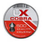 Umarex - Śrut Cobra Pointed Ribbed 4,5mm 500szt. w sklepie internetowym Redberet.pl