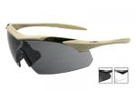 Wiley X - Okulary Vapor Grey/Clear - Tan Frame w sklepie internetowym Redberet.pl