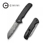Nóż składany Civivi Chevalier II Black Aluminium, Black Damascus (C20022B-DS1) w sklepie internetowym Redberet.pl