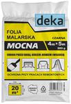 FOLIA MALARSKA MOCNA CZARNA 4*5M 300G w sklepie internetowym super-filtry.pl