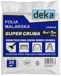 FOLIA MALARSKA SUPER GRUBA CZARNA 4*5M 700G w sklepie internetowym super-filtry.pl