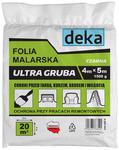 FOLIA MALARSKA ULTRA GRUBA CZARNA 4*5M 1500G w sklepie internetowym super-filtry.pl