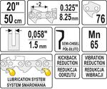 ŁAŃCUCH TNĄCY DO PILARKI 20'' .325 1.5MM 76Z w sklepie internetowym super-filtry.pl