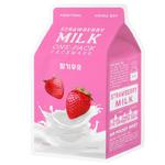 Apieu Milk One Pack #Strawberry Milk 1ea - Rozjaśniająca maseczka na płachcie w sklepie internetowym LaRose