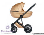 Max 500 2w1 Golden Rose Dada Prams wózek dziecięcy zapewniający idealny komfort maluszka w sklepie internetowym Dziecięcy Świat