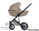 Max 500 2w1 Natural Beige Dada Prams wózek dziecięcy zapewniający idealny komfort maluszka w sklepie internetowym Dziecięcy Świat