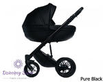 Max 500 2w1 Pure Black Dada Prams wózek dziecięcy zapewniający idealny komfort maluszka w sklepie internetowym Dziecięcy Świat