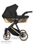 Ivento Glam 2w1 Gold Black Pearl Kunert wózek dziecięcy o nowoczesnym design w sklepie internetowym Dziecięcy Świat