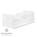TIMO 160 X 70 Białe z szufladą KLUPŚ Łóżko drewniane w sklepie internetowym Dziecięcy Świat