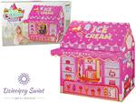 Namiot Księżniczki Ice Cream Lodziarnia dla Dzieci Różowy Światełka Gwiazdki w sklepie internetowym Dziecięcy Świat