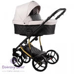 Piuma Limited 2w1 Baby Merc 02/ZE wielofunkcyjny bezpieczny wózek dziecięcy w sklepie internetowym Dziecięcy Świat