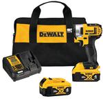 Klucz udarowy akumulatorowy 18V 203Nm 1/2" DeWALT DCF880 z 2 akumulatorami i ładowarką w sklepie internetowym Agromex