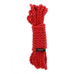 Czerwona lina bondage - 5 metrów w sklepie internetowym Sexshop112.pl