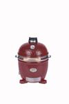 Grill ceramiczny Monolith JUNIOR PRO 2.0, bordowy ruszt 33 w sklepie internetowym Monolith