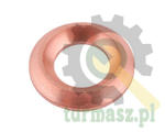 Uszczelka manometryczna do przyłącza gwintami G1/4" i M12x1.5 (CU wyżarzone) POLMO ( sprzedawane po 10 ) w sklepie internetowym turmasz.pl