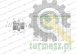 Złączka hydrauliczna redukcyjna metryczna BB M14x1.5 08L / M12x1.5 06L (XG) Waryński ( sprzedawane po 5 ) w sklepie internetowym turmasz.pl