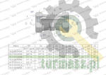 Złączka hydrauliczna redukcyjna calowa AA 3/8" x 1/2" BSP Waryński ( sprzedawane po 2 ) w sklepie internetowym turmasz.pl