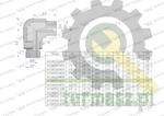 Kolanko hydrauliczne nastawne calowe BB 1/2" x 1/2" BSP z regulacją Waryński w sklepie internetowym turmasz.pl