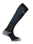 Skarpety narciarskie Salomon Winter Compression Black / Union Blue w sklepie internetowym Megaoutdoor.pl