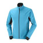 Kurtka Salomon Agile Softshell Barrier Reef / Black w sklepie internetowym Megaoutdoor.pl