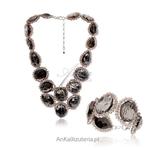 Elegancki Komplet Biżuterii z kamieniami naturalnymi w sklepie internetowym AnKa Biżuteria