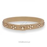 Bransoletka Swarovski KARO TENNIS - Golden Shadow w sklepie internetowym AnKa Biżuteria