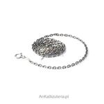 Łańcuszek srebrny anker diamentowany rodowany 0,5 - 70 cm w sklepie internetowym AnKa Biżuteria