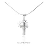Krzyżyk srebrny Biżuteria srebrna w sklepie internetowym AnKa Biżuteria