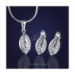 Komplet biżuterii srebrnej: " Zjawiskowe Greckie Cyklady" w sklepie internetowym AnKa Biżuteria