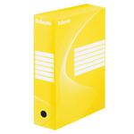Pudełko archiwizacyjne ESSELTE boxy 100 mm poj. 1000 kartek żółte w sklepie internetowym dobiura24.pl