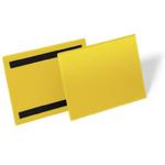 Kieszeń magazynowa magnetyczna A5 pozioma DURABLE żółta 50szt. 1743 04 w sklepie internetowym dobiura24.pl