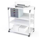 Stolik biurowy SYSTEM MULTI TROLLEY 88 szary /371110/ w sklepie internetowym dobiura24.pl