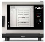 Piec konwekcyjno-parowy gazowy | automatyczny system myjący | 6xGN1/1 | 13 kW | 230 V | Mychef COOK MASTER 061G w sklepie internetowym Dodatkimasarskiezwm.pl