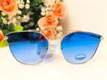 Okulary przeciwsłoneczne damskie kocie oczy niebieskie w sklepie internetowym Divine Wear 