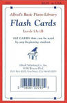 Alfred's Basic Piano Course Flash Cards: Levels 1a & 1b, Flash Cards w sklepie internetowym Libristo.pl