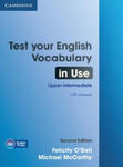 Test Your English Vocabulary in Use Upper-intermediate Book with Answers w sklepie internetowym Libristo.pl