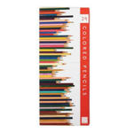 Frank Lloyd Wright Colored Pencils with Sharpener w sklepie internetowym Libristo.pl