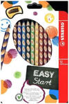 Ergonomischer Buntstift für Linkshänder - STABILO EASYcolors - 12er Pack mit Spitzer - mit 12 verschiedenen Farben w sklepie internetowym Libristo.pl