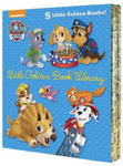 Paw Patrol Little Golden Book Library (Paw Patrol): Itty-Bitty Kitty Rescue; Puppy Birthday!; Pirate Pups; All-Star Pups!; Jurassic Bark! w sklepie internetowym Libristo.pl