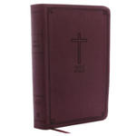 KJV Holy Bible, Personal Size Giant Print Reference Bible, Burgundy Leathersoft, 43,000 Cross References, Red Letter, Comfort Print: King James Versio w sklepie internetowym Libristo.pl