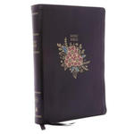 KJV Holy Bible, Super Giant Print Reference Bible, Deluxe Black Floral Leathersoft, 43,000 Cross References, Red Letter, Comfort Print: King James Ver w sklepie internetowym Libristo.pl