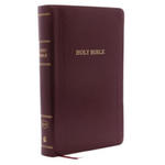 KJV Holy Bible, Personal Size Giant Print Reference Bible, Burgundy Leather-Look, 43,000 Cross References, Red Letter, Comfort Print: King James Versi w sklepie internetowym Libristo.pl