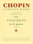 Piano Concerto in E Minor Op. 11: Chopin Complete Works Vol. XIX w sklepie internetowym Libristo.pl