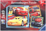 Ravensburger Kinderpuzzle - 08015 Bunte Flitzer - Puzzle für Kinder ab 5 Jahren, Disney Cars Puzzle mit 3x49 Teilen w sklepie internetowym Libristo.pl