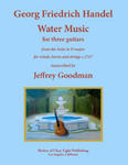 Georg Friedrich Handel Water Music for three guitars: from the Suite in D major for winds, horns and strings w sklepie internetowym Libristo.pl