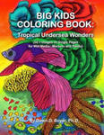 Big Kids Coloring Book: Tropical Undersea Wonders: 50+ Images on Single-sided Pages for Wet Media - Markers and Paints w sklepie internetowym Libristo.pl