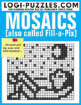 Mosaics: Also called Fill-a-Pix w sklepie internetowym Libristo.pl