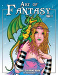 Art Of Fantasy - Vol 1 - Adult Coloring Book by: Carl Gookins w sklepie internetowym Libristo.pl