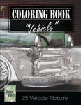 Vehicle Vintage Greyscale Photo Adult Coloring Book, Mind Relaxation Stress Relief: Just added color to release your stress and power brain and mind, w sklepie internetowym Libristo.pl