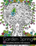 Garden Spring coloring books for Adults: An Adult coloring Book Flower and Animal Design w sklepie internetowym Libristo.pl